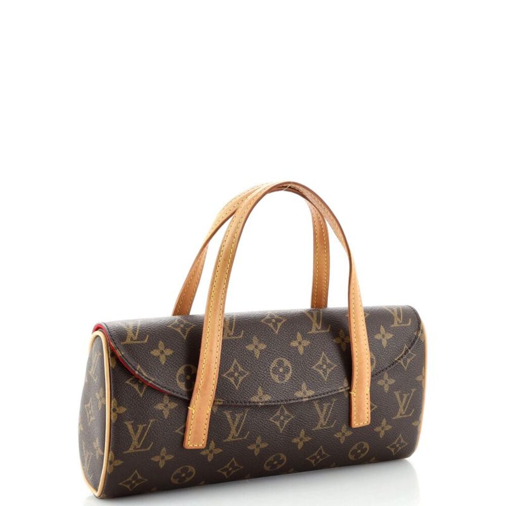 Louis Vuitton Sonatine Handbag Monogram Canvas Brown - Picture 2 of 11
